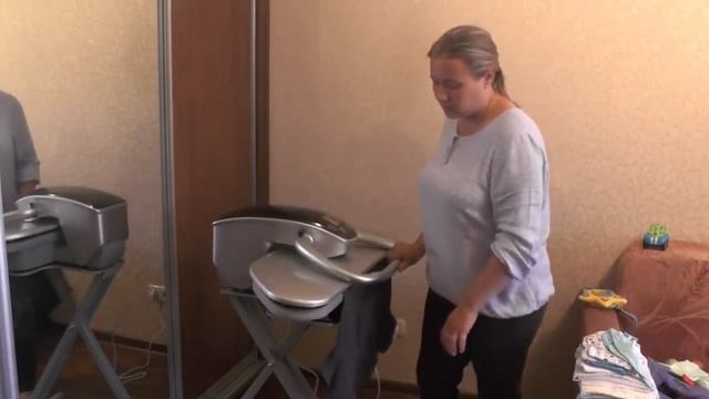 Как погладить детские вещи с помощью прессом? Гладильный пресс MIE смотреть онлайн