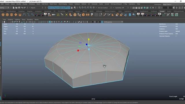 Subdivision Nut & Bolt Modeling In Maya 2020.4|2022|Hard Surface Modeling|#maya #autodeskmaya #subd