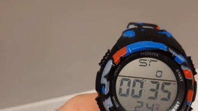 Мужские электронные наручные часы на aliexpress.Спортивные часы,камуфляж.Тест,отзыв,обзор. смотреть онлайн