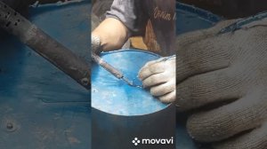 Как запаять(заклеить) пластмассовое,капроновое ведро или тазик