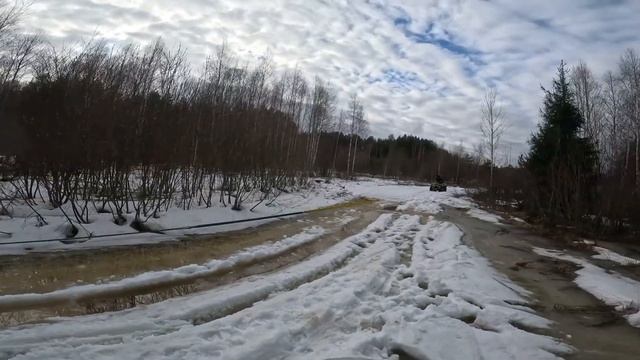 Оффроуд на квадроциклах. Русская механика не смогла. смотреть онлайн