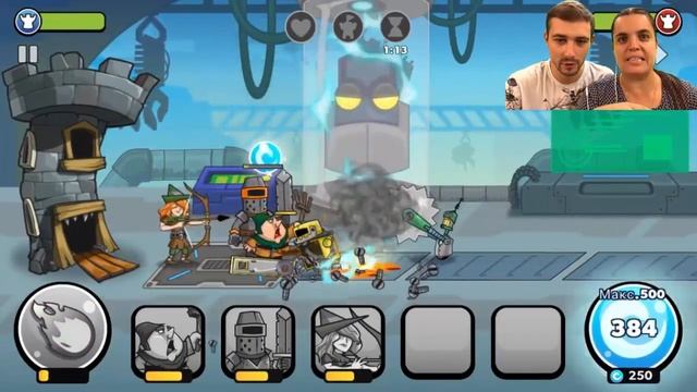 Болтушка и ПРоХоДиМеЦ Воспитали Хороших ГЕРОЕВ! #364 ИГРА - Tower Conquest смотреть онлайн