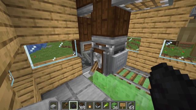 I made a Running House in Minecraft смотреть онлайн