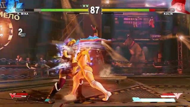 STREET FIGHTER V R Mika vs Kolin смотреть онлайн