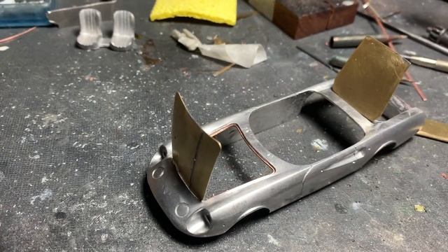 Ferrari 365 California AMR 1/43 In progress full open смотреть онлайн