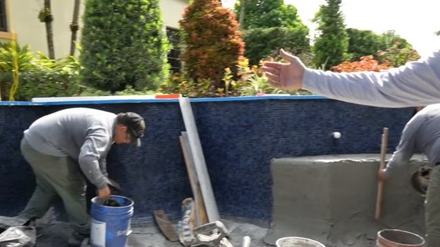 How Mosaic Pool Tile Installation Is Done смотреть онлайн