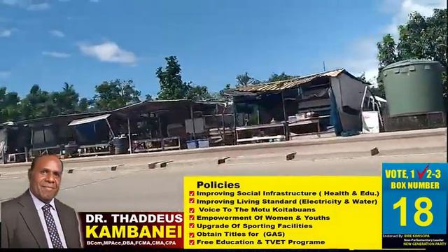 Dr Kambanei, Port Moresby North West Bi Election, on passing of Sir Mekere Morauta and his vacancy. смотреть онлайн