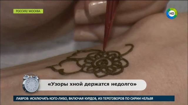 Временная татуировка: боди-арт, мехенди смотреть онлайн