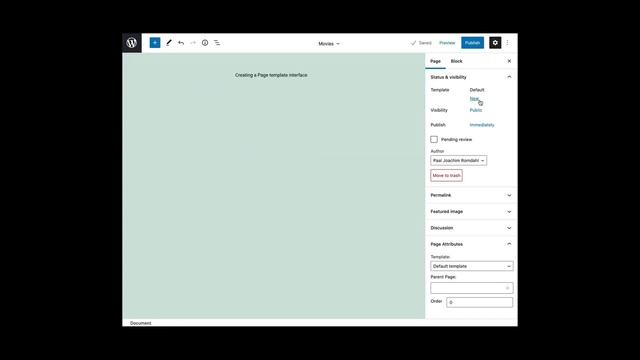 Creating an user interface for Page templates - version 1 смотреть онлайн