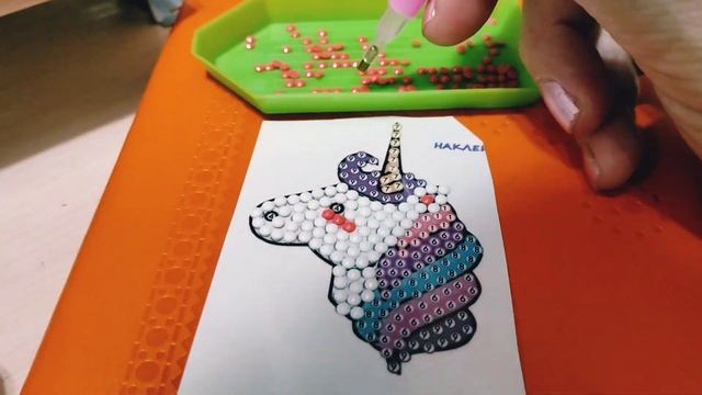 Поделки из наклеек алмазной мозаики смотреть онлайн