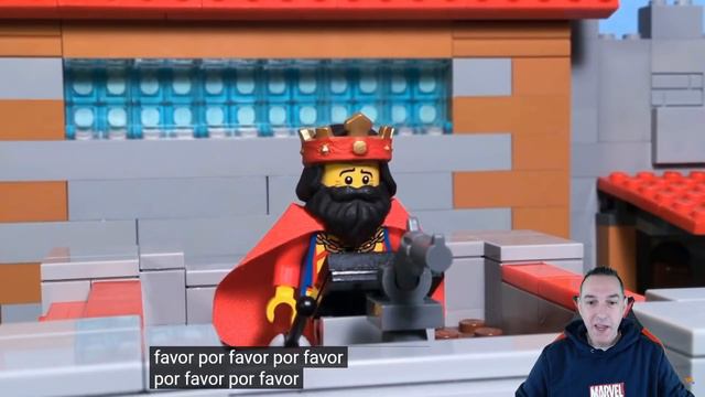 La PELÍCULA de LEGO CLASH ROYALE (Brickfilm) - Sergio1722 (reaccionando) смотреть онлайн