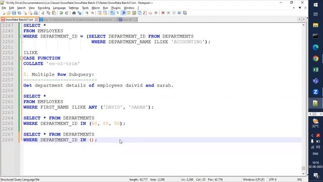 SQL Essentials: Multiple Row Subquery Techniques смотреть онлайн