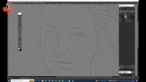 Частотное разложение в Gimp. Часть четвертая. Выделение по определенным признакам на три частоты.
