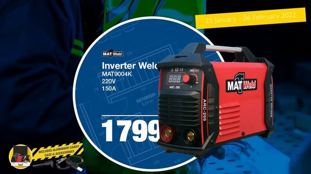 Back To Work Deals With Mica - MatWeld Inverter Welder Kit.