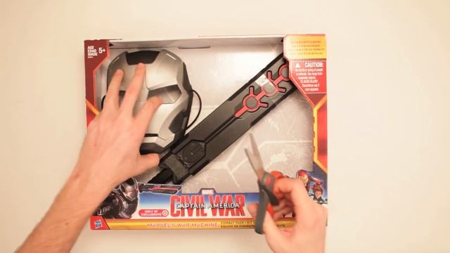 Marvel Civil War - War Machine Combat Pack Unboxing смотреть онлайн