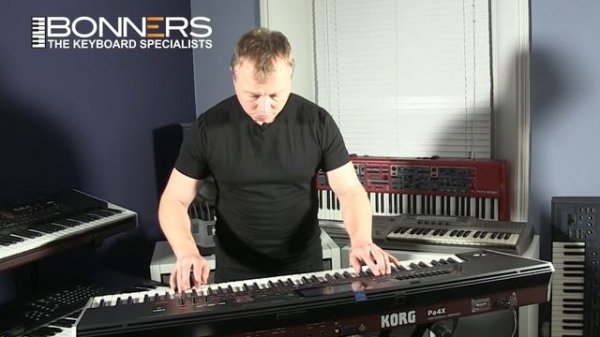 Korg PA4x Oriental Keyboard UK English Demonstration