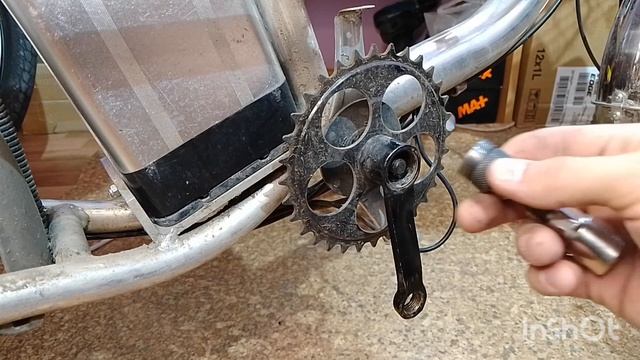 Правильное снятие системы шатунов велосипеда. #велосервис #ремонт_велосипеда смотреть онлайн