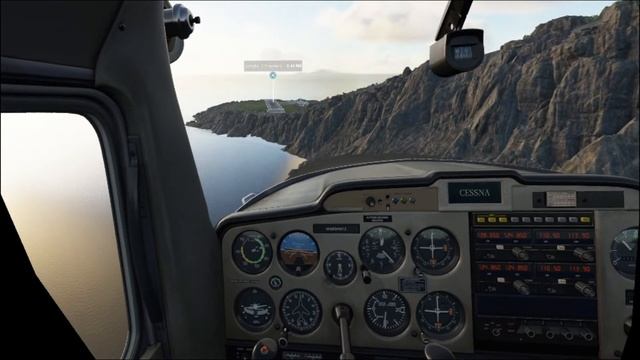Saba Cessna 152 Landing in VR - Microsoft Flight Simulator - Juancho E. Yrausquin Airport TNCS смотреть онлайн