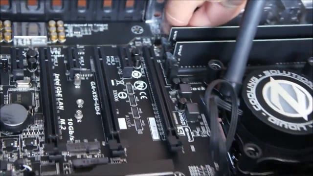 GIGABYTE X99-UD4 Unboxing, Review, Test, Intel I7 5930K Overclock