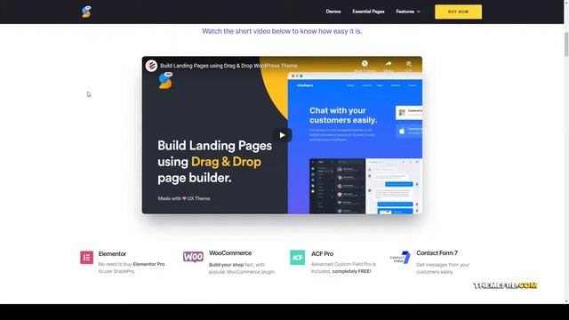 ShadePro - Startup and SaaS WordPress Theme wordpress theme saas landing Build Website смотреть онлайн