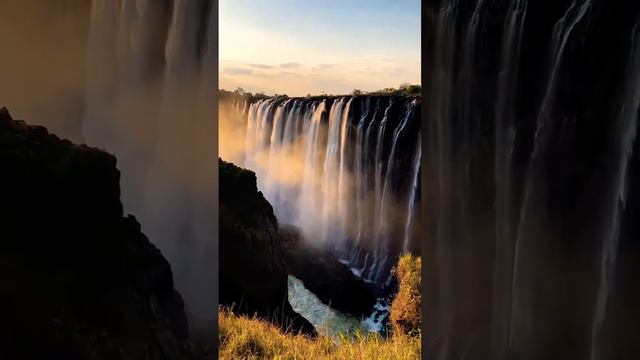 🌍Водопад Виктория Расположен на границе Замбии и Зимбабве смотреть онлайн
