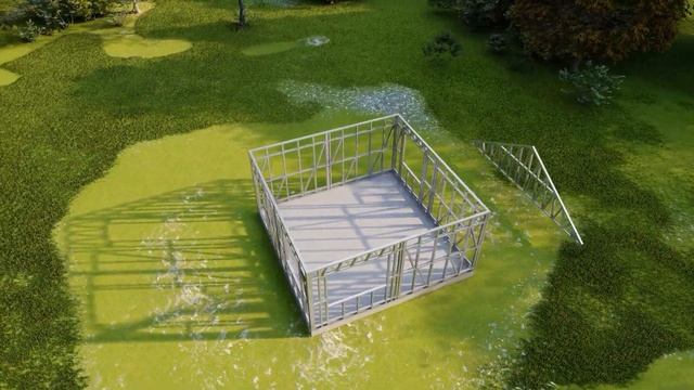 Монтаж каркаса из ЛСТК (Принципиальный) смотреть онлайн