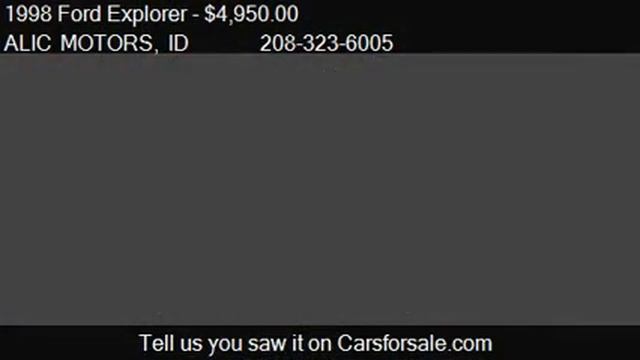 1998 Ford Explorer Eddie Bauer 4-Door 4WD - for sale in Bois смотреть онлайн