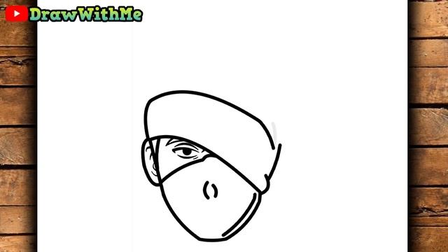HOW TO DRAW KAKASHI