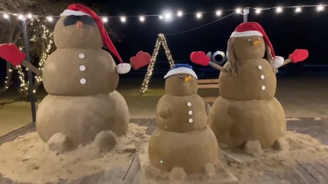 НАС ТЕПЕРЬ ТРОЕ. #АНАПА НОВОГОДНЯЯ АТМОСФЕРА. ПЕСКОЕЛКА смотреть онлайн