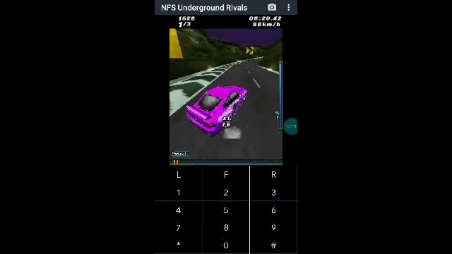 NFS Underground Rivals Java gameplay смотреть онлайн