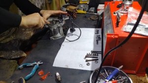 Триммер MASTER ,не заводится,причины./как отмыть бензокосу