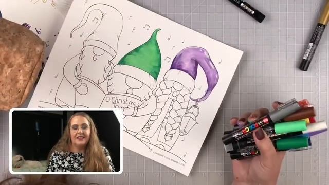 Can You Color With Posca Paint Pens? (LIVE) смотреть онлайн
