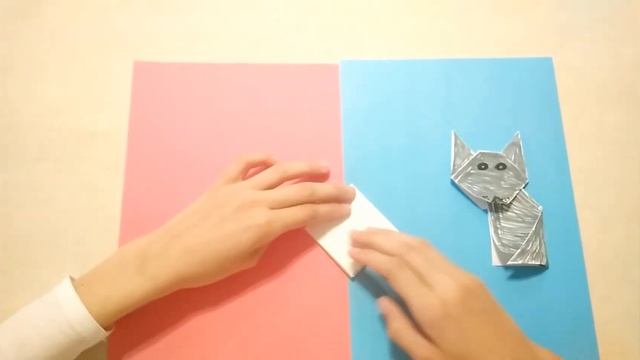 Оригами волк очень просто!!! Справится каждый!!! Волк из бумаги. Origami wolf is very simple!!! смотреть онлайн
