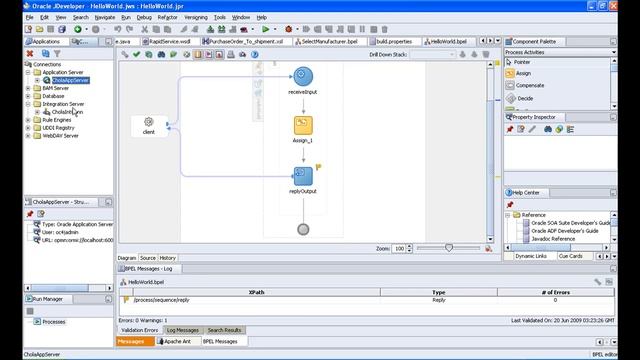 Chola's Tutorial : Helloworld using Oracle SOA 10G смотреть онлайн