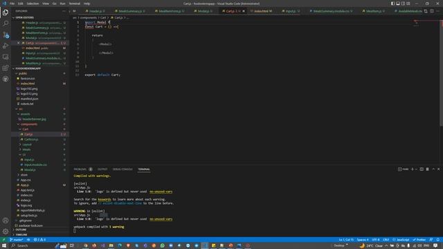 Complete Project on Food Ordering app in React JS | React JS Tutorial (full course) - #44 смотреть онлайн