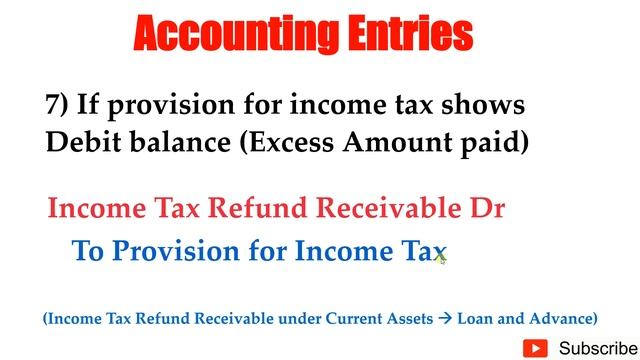 Income Tax Journal Entries | Advance Tax | Provision for Income Tax | TDS | Self - Assessment Tax смотреть онлайн