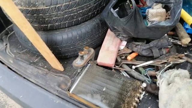 Замена печки на пасат Б3 не снимая руля и передней панели 1 часть смотреть онлайн