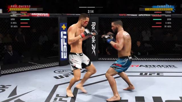 SGC 9 Диаз Нейт vs Ли Кевин UFC 4 смотреть онлайн
