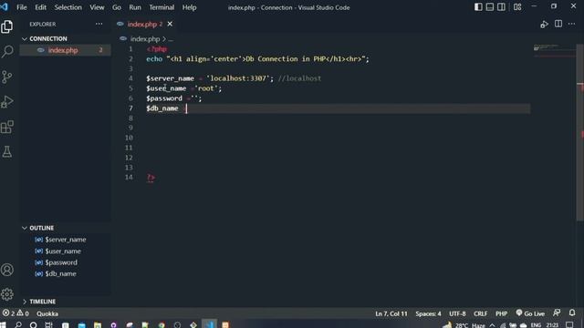 Database connection in php смотреть онлайн