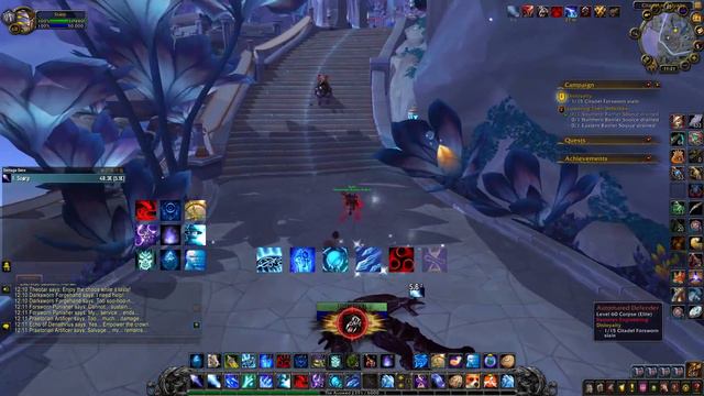 Venthyr Covenant Campaign - The Crowned Prince Part 2 | Frost Mage | World of Warcraft Shadowlands смотреть онлайн