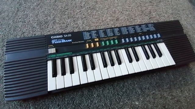 Casio SA-20 - Demo Song смотреть онлайн