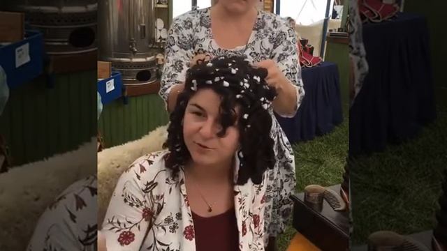 Part 1:4  18th Century Hedgehog Hairdressing - 1780-1790 Fashionable Hairstyle