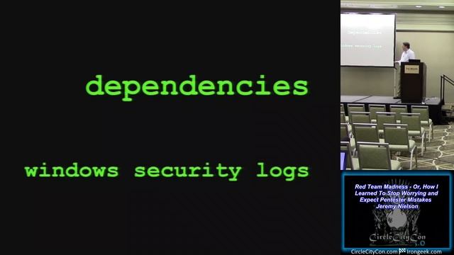 108 Red Team Madness Or How I Learned To Stop Worrying and Expect Pentester Mistakes Jeremy Nielson смотреть онлайн