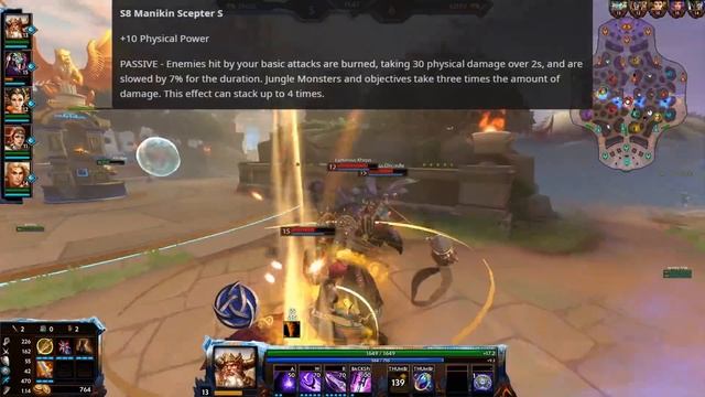 DEATH'S TOLL & MANIKIN SCEPTER RETURN! Starter Items Are Back In Smite Season 8!! With UPGRADES! смотреть онлайн