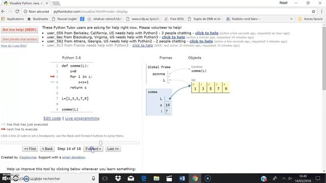 pythontutor, vidéo 1, présentation смотреть онлайн