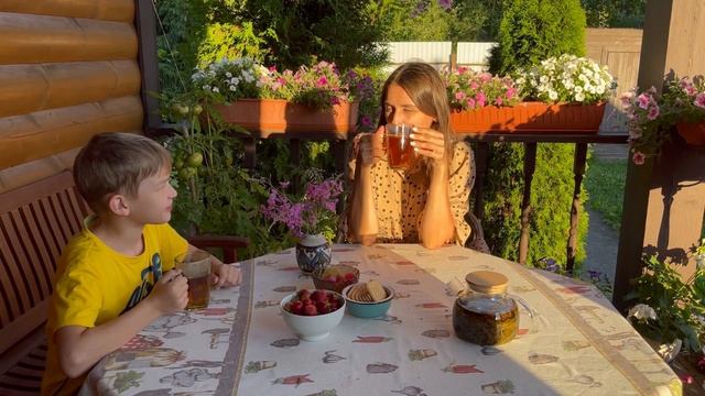 Секрет моих петуний, ферментирую чай, летний салат #милыйдом