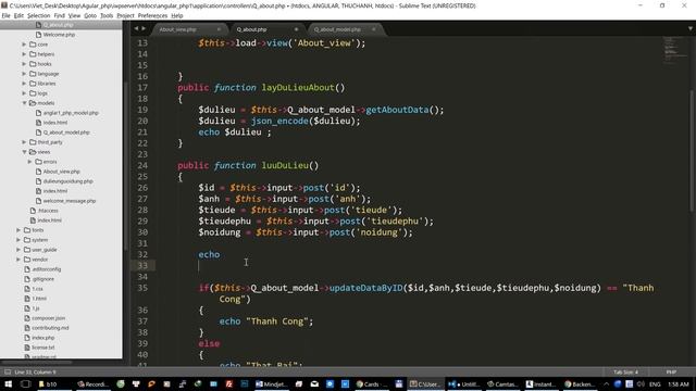 Bài 52: Hoàn thiện Backend bằng Angular cho trang About смотреть онлайн