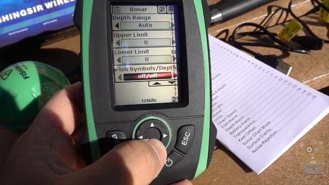 FISHINGSIR Wireless Fishing Sonar Transducer & Display Review смотреть онлайн