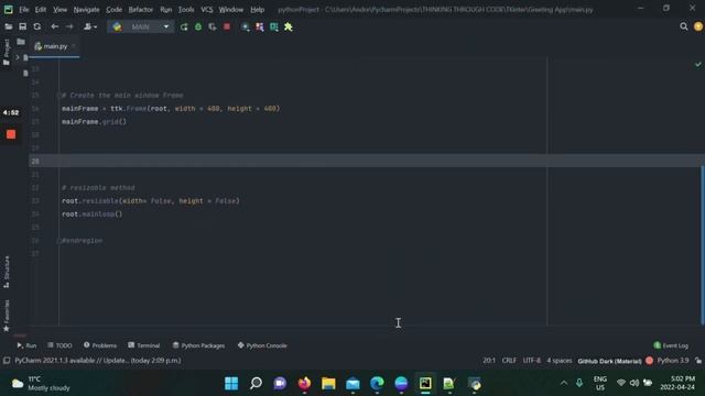 Tkinter Beginner - Creating Frames and Styling смотреть онлайн