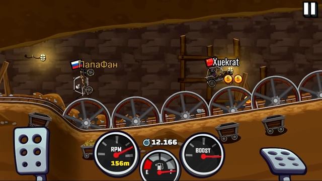 HCR 2 cars ежедневные и еженедельные ВЫЗОВЫ / Игра про машинки Хилл Климб Рейсинг 2 game fun смотреть онлайн